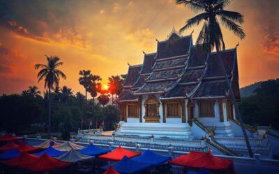 Excursão de um dia em Luang Prabang com guia falante de espanhol