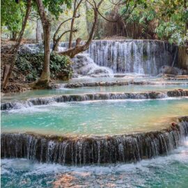 cascada de Kuang Si