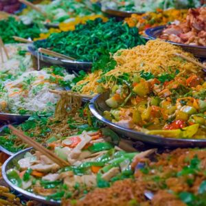 Comidas em Luang Prabang