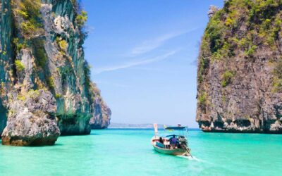 Excursión por la costa a las islas Koh Phi Phi con guía en español desde la terminal de cruceros de Phuket