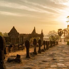 Vat Phou Champasak Sunrise