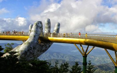 Excursión al Puente de Oro, Ba Na Hills, Pagoda de Linh Ung y museo de Champa con guía en español