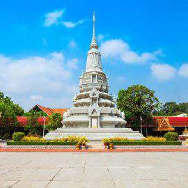 White Stupa near Royal Palace