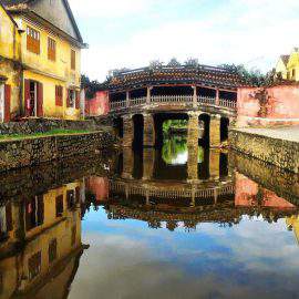 Japanese Covered Bridge in Hoi An Ancient Town