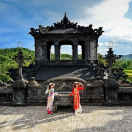 Imperial Khai Dinh Tomb in Hue