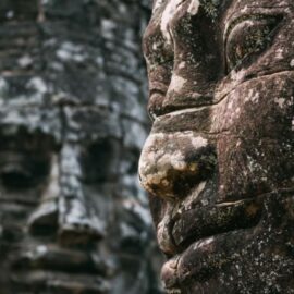 Las caras de Bayon en Angkor