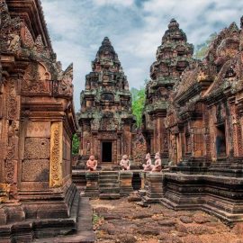 Templo Banteay Srei sieam reap
