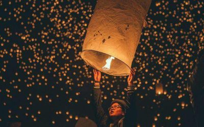 Laos, Vietnã, Camboja, Tailândia e Koh Phi Phi com festival de lanternas em Chiang Mai - 2023.