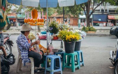 Excursión de medio día al mercado local de Warorot Market en español