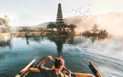 Excursión por la costa a Bali y templo Uluwatu con guía en español desde terminal de cruceros Benoa