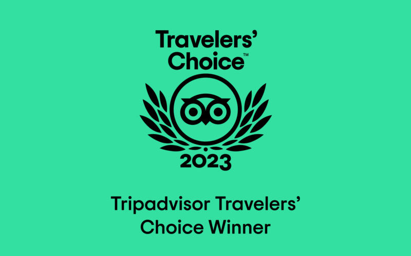 Prêmio Tripadvisor Travellers' Choice 2023