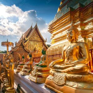 Buda em Templo Doi Suthep