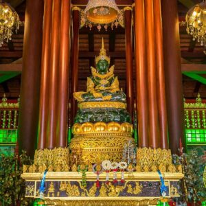 Wat Phra Kaew é um templo budista em Chiang Rai.