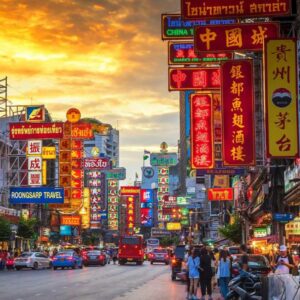 Chinatown em Bangkok