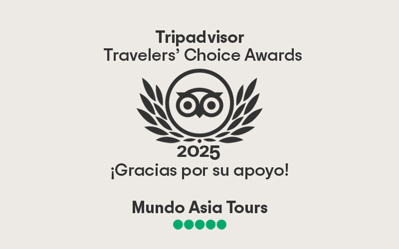 Mundo Asia recibe el premio Travellers’ Choice de TripAdvisor 2025