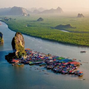 aldeias em Koh Phang Nga