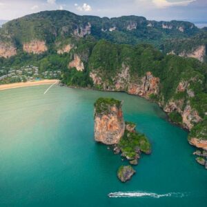 vista aérea de Ao Nang